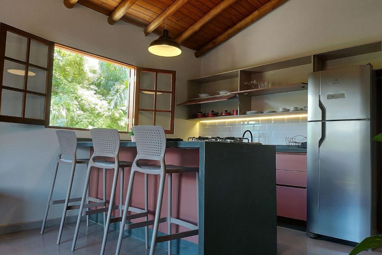 Sapeca: Beachfront Flat with Pool and Private BBQ Paraty Exterior photo