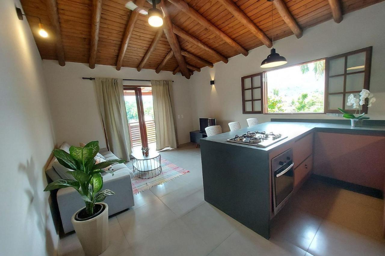 Sapeca: Beachfront Flat with Pool and Private BBQ Paraty Exterior photo